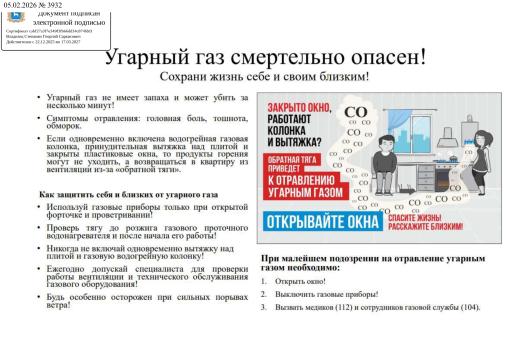 Информация для размещения в электронном виде