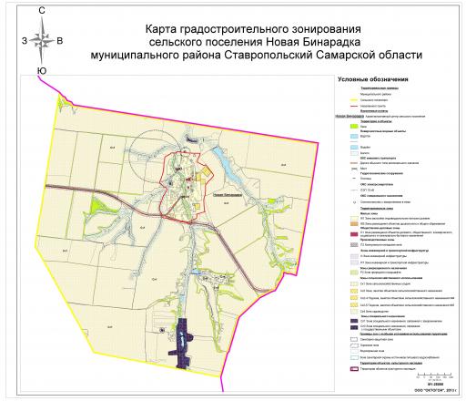Карта градостроительного зонирования (М 1: 25000)
