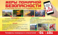 Меры пожарной безопасности